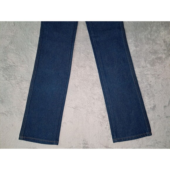 Vintage Wrangler Student Straight Leg Jeans 26x34 Deadstock NWT 70s Made in USA - Picture 3 of 11